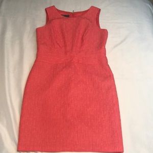 Donna Ricco of NY coral sheath dress. Size 14.